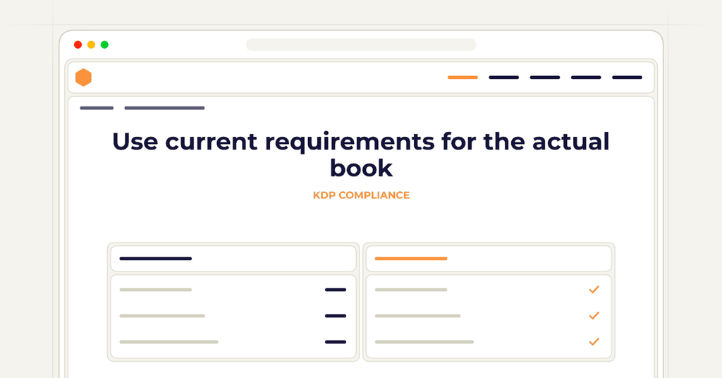 Symbolic review checklist for use current requirements for the actual book