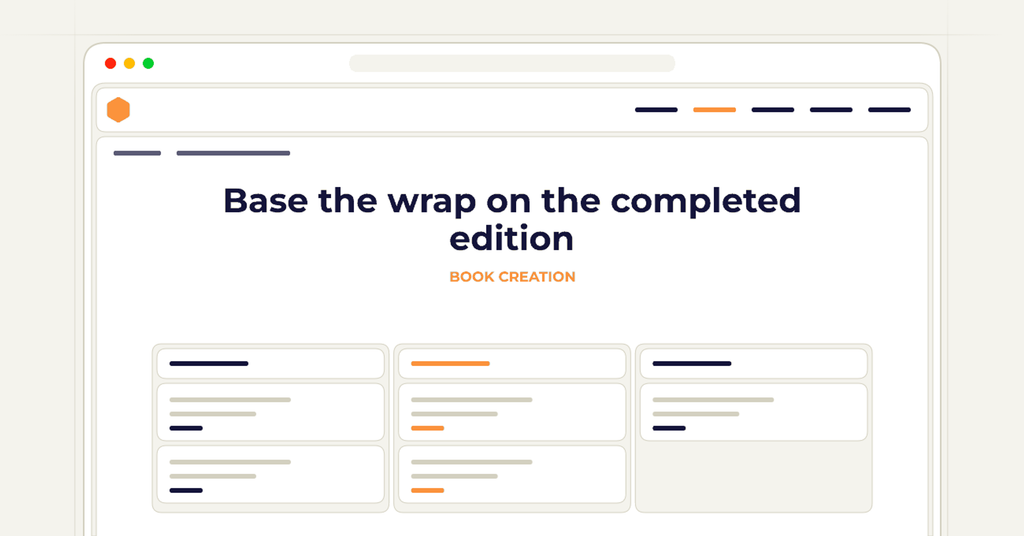 Symbolic review checklist for base the wrap on the completed edition