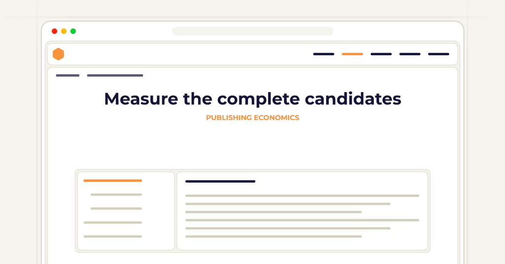 Symbolic review checklist for measure the complete candidates