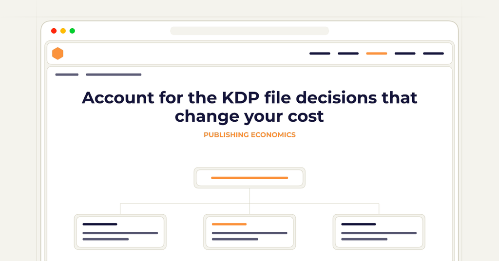Symbolic review checklist for account for the kdp file decisions that change your cost