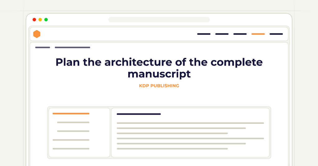 Symbolic review checklist for plan the architecture of the complete manuscript