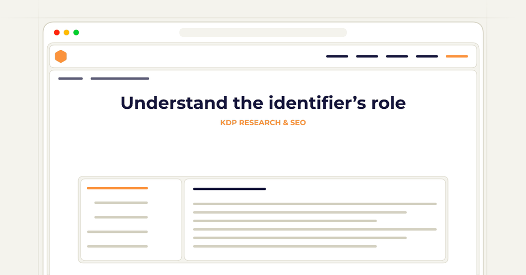 Symbolic publishing workflow for understand the identifier’s role