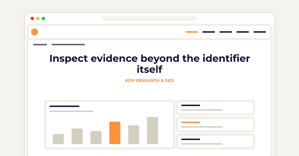 Symbolic review checklist for inspect evidence beyond the identifier itself