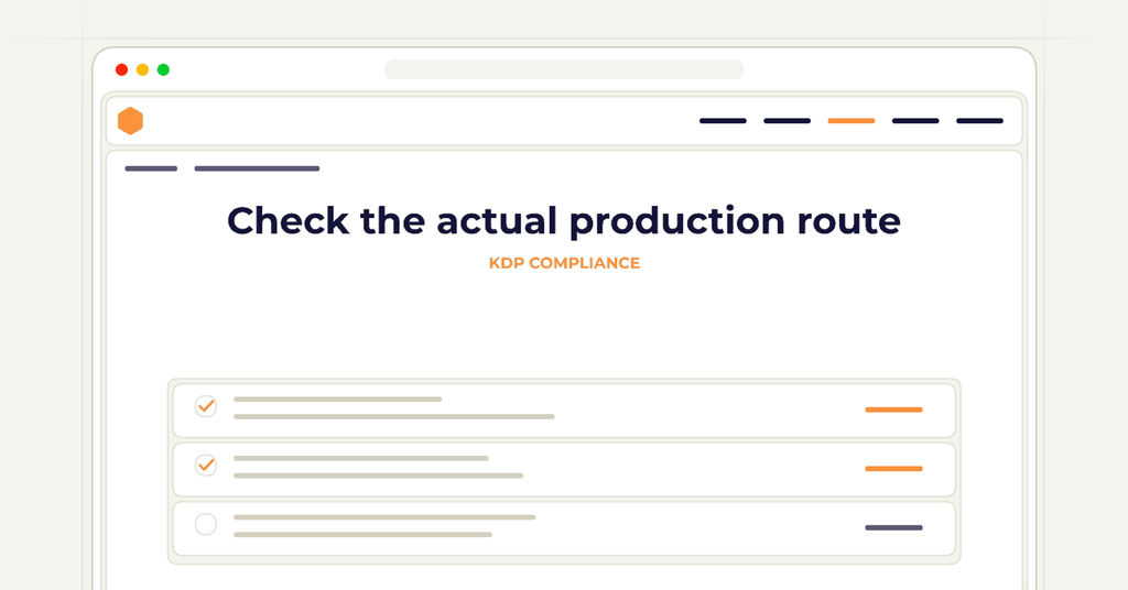 Symbolic publishing workflow for check the actual production route