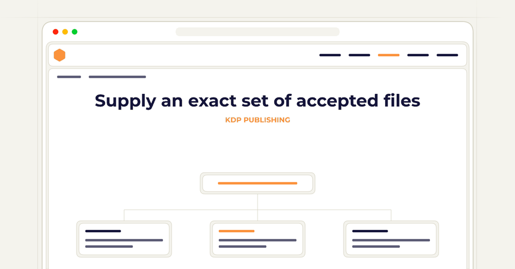 Symbolic publishing workflow for supply an exact set of accepted files