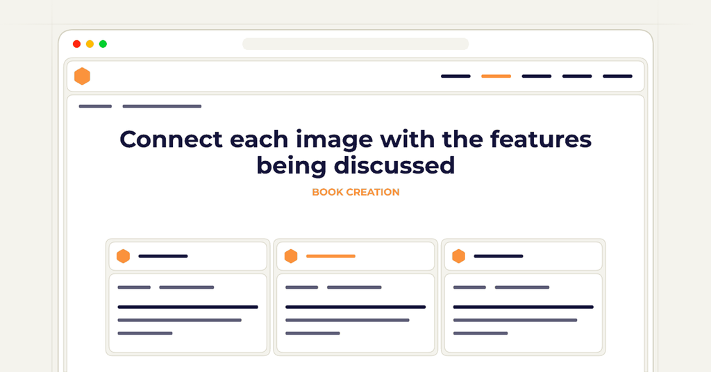 Symbolic review checklist for connect each image with the features being discussed