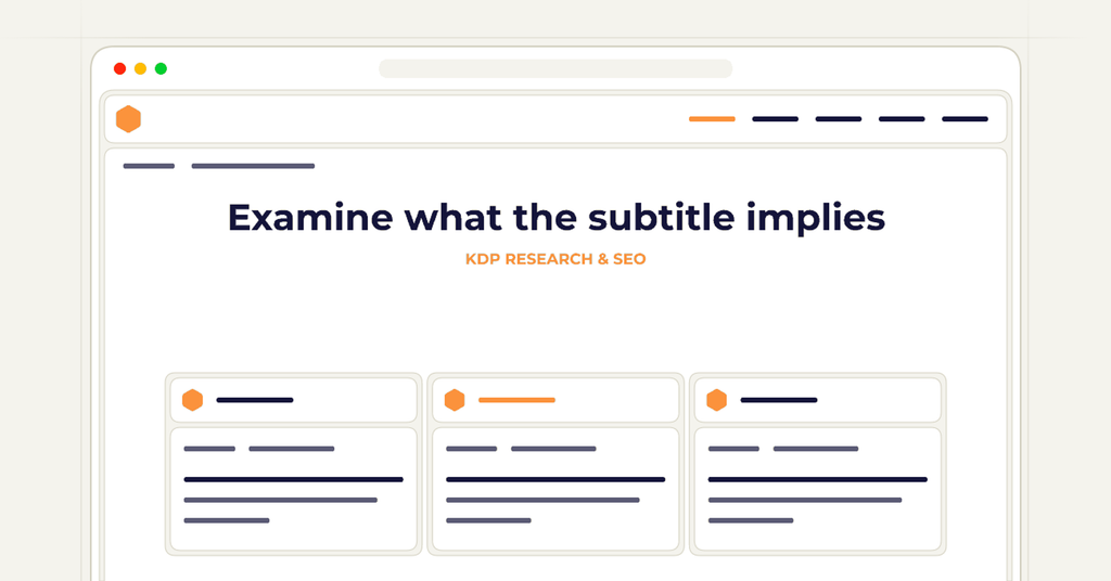 Symbolic publishing workflow for examine what the subtitle implies
