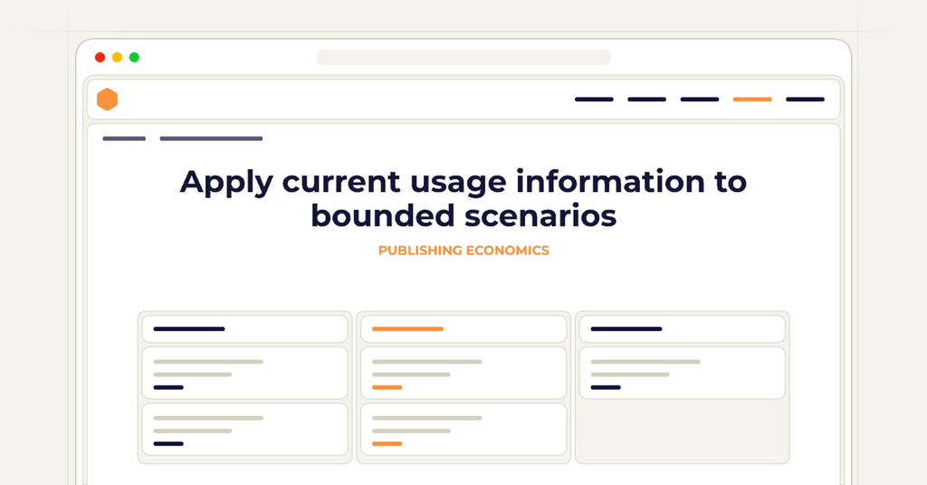Symbolic review checklist for apply current usage information to bounded scenarios