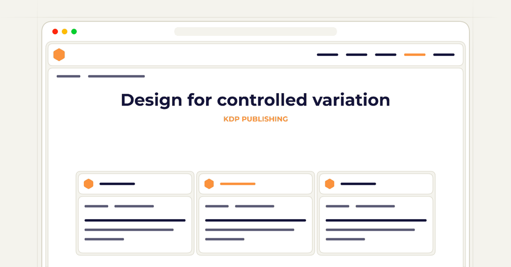 Symbolic review checklist for design for controlled variation