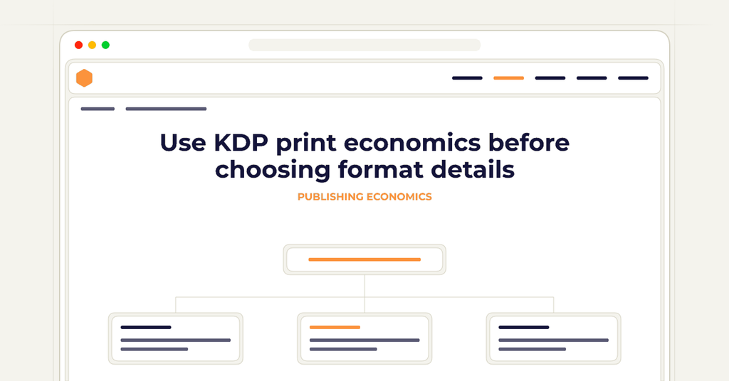 Symbolic review checklist for use kdp print economics before choosing format details