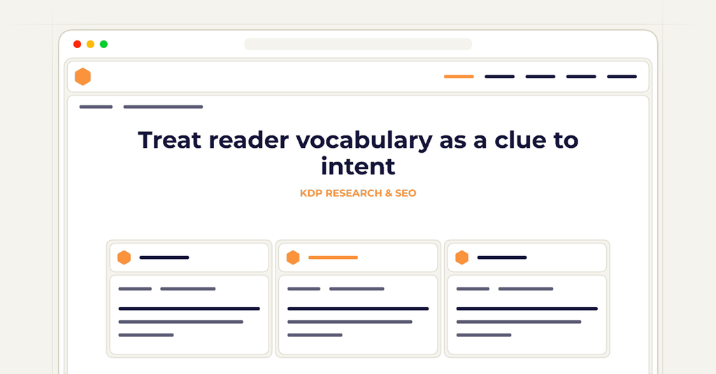 Symbolic review checklist for treat reader vocabulary as a clue to intent