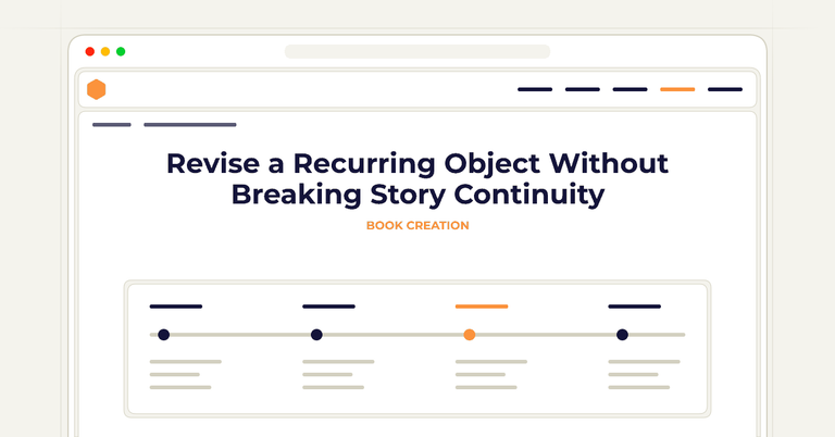 Revise a Recurring Object Without Breaking Story Continuity