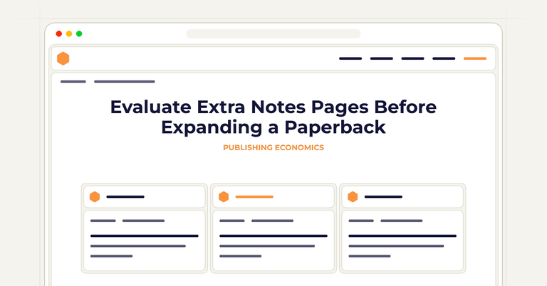 Evaluate Extra Notes Pages Before Expanding a Paperback