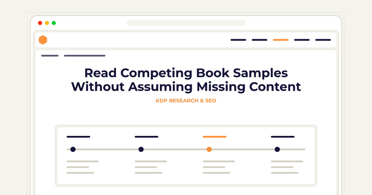 Read Competing Book Samples Without Assuming Missing Content