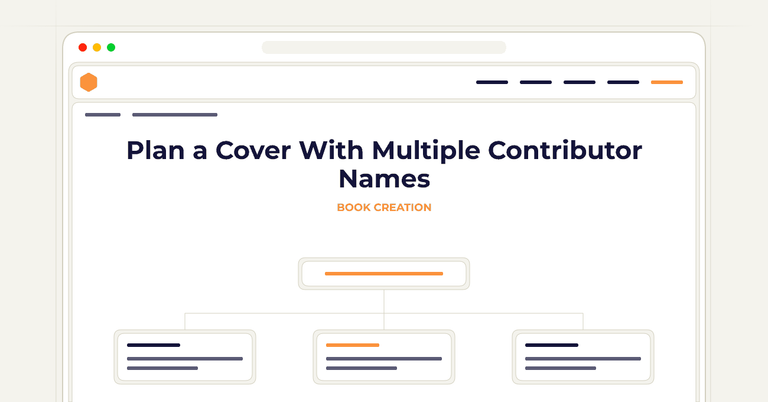 Plan a Cover With Multiple Contributor Names