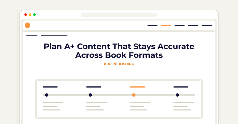 Plan A+ Content That Stays Accurate Across Book Formats