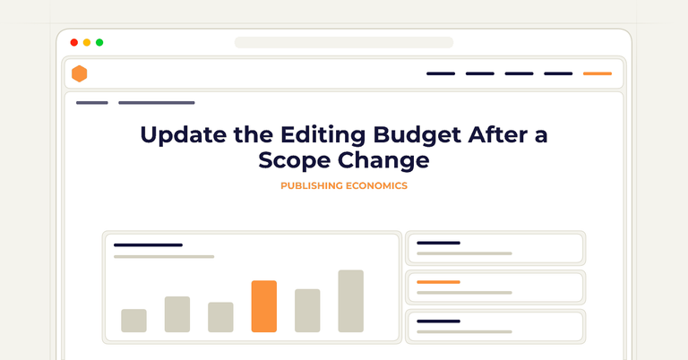 Update the Editing Budget After a Scope Change
