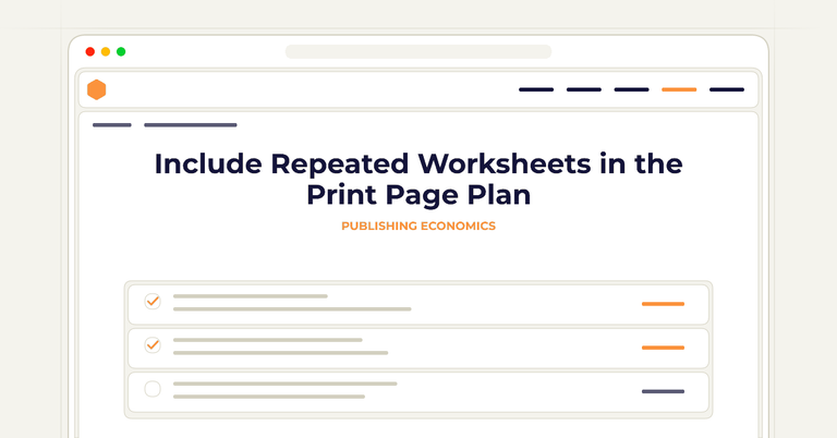 Include Repeated Worksheets in the Print Page Plan
