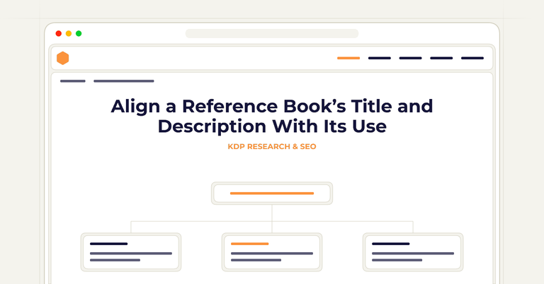 Align a Reference Book’s Title and Description With Its Use