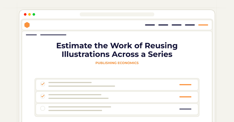 Estimate the Work of Reusing Illustrations Across a Series