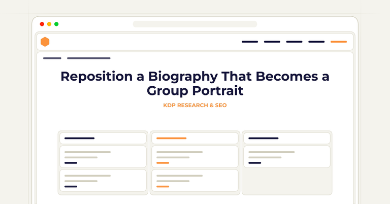 Reposition a Biography That Becomes a Group Portrait