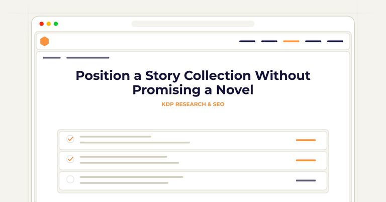 Position a Story Collection Without Promising a Novel