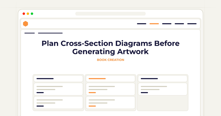 Plan Cross-Section Diagrams Before Generating Artwork