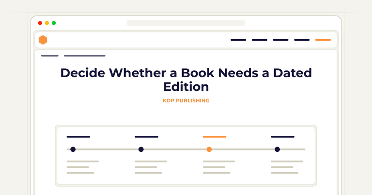 Decide Whether a Book Needs a Dated Edition