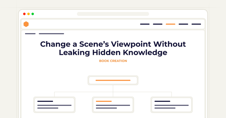 Change a Scene’s Viewpoint Without Leaking Hidden Knowledge