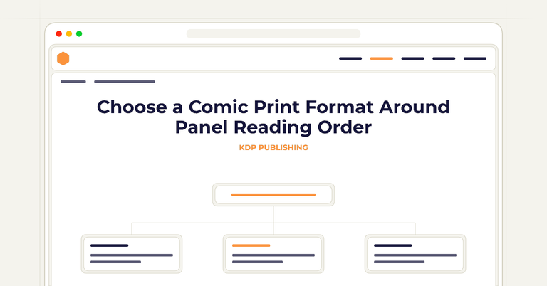 Choose a Comic Print Format Around Panel Reading Order