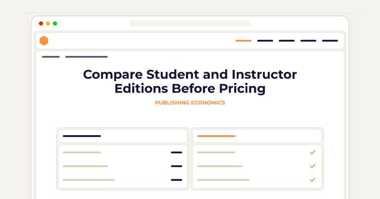 Compare Student and Instructor Editions Before Pricing