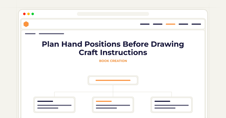 Plan Hand Positions Before Drawing Craft Instructions