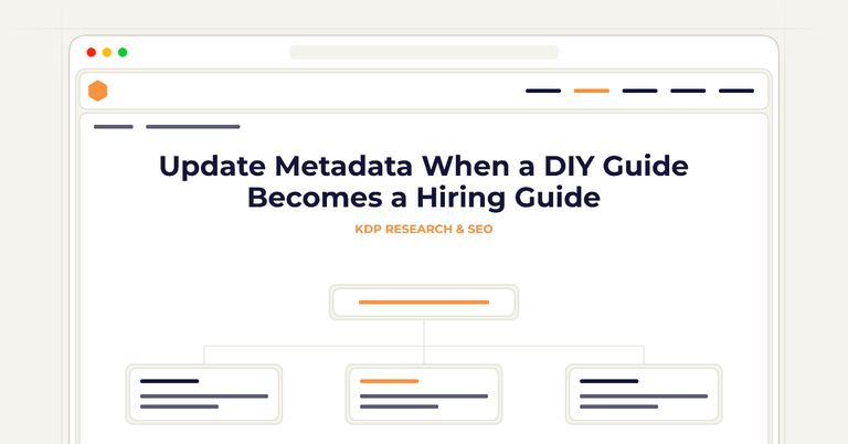 Update Metadata When a DIY Guide Becomes a Hiring Guide