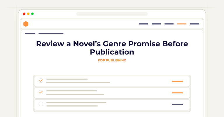 Review a Novel’s Genre Promise Before Publication