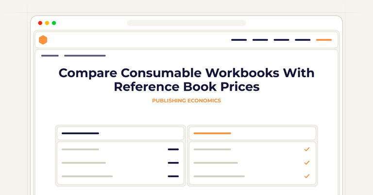 Compare Consumable Workbooks With Reference Book Prices