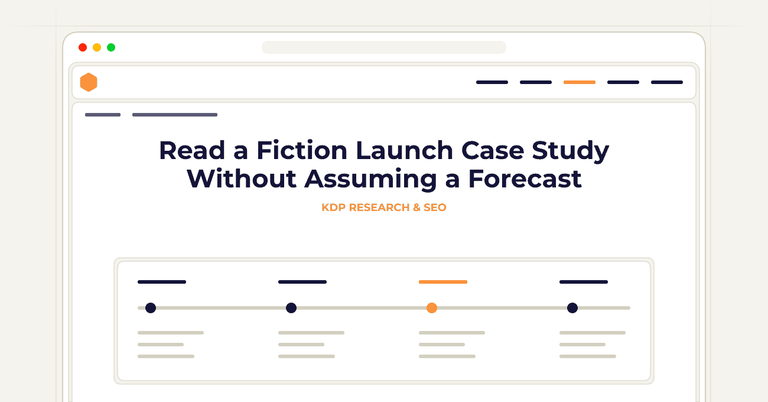 Read a Fiction Launch Case Study Without Assuming a Forecast