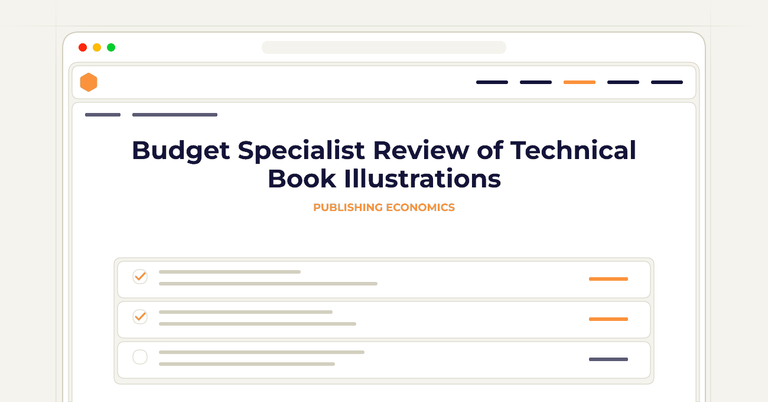Budget Specialist Review of Technical Book Illustrations