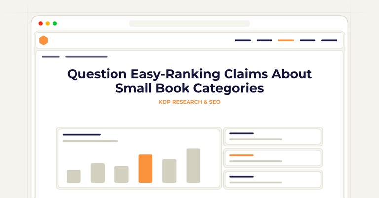 Question Easy-Ranking Claims About Small Book Categories