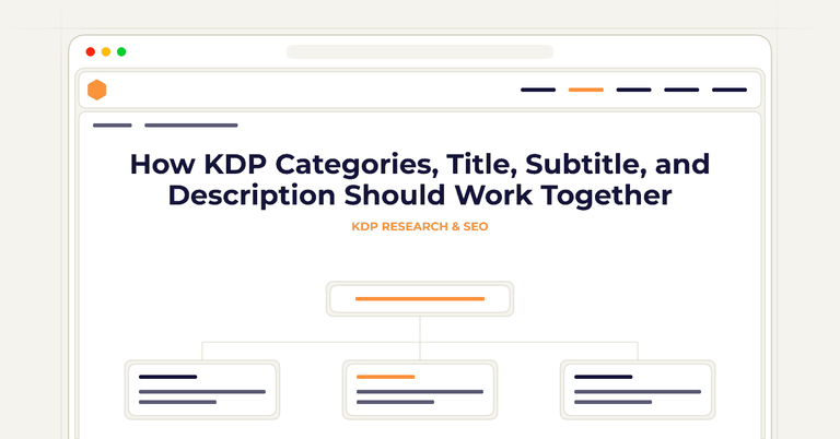 How KDP Categories, Title, Subtitle, and Description Should Work Together