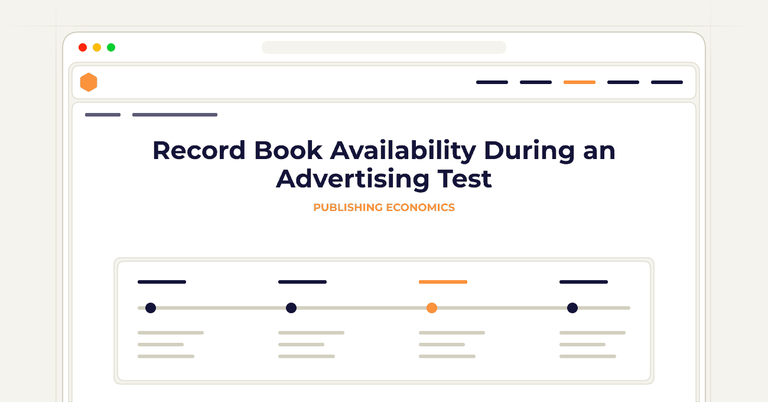 Record Book Availability During an Advertising Test