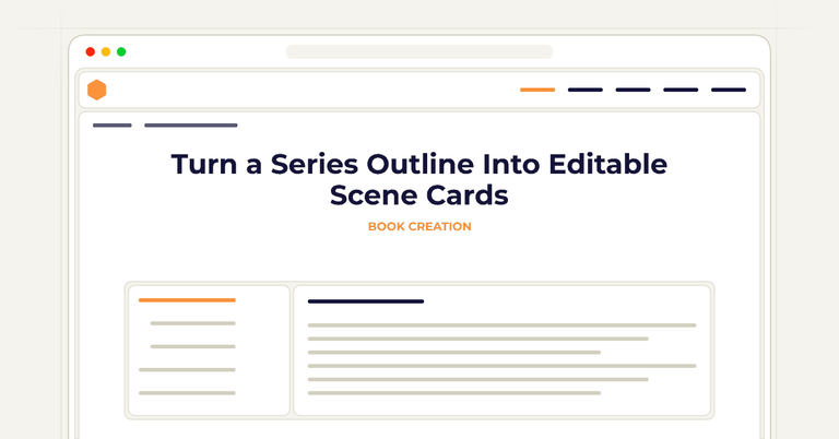 Turn a Series Outline Into Editable Scene Cards