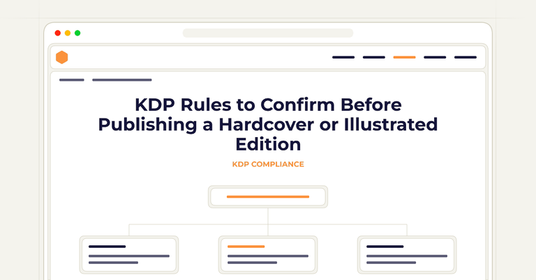 KDP Rules to Confirm Before Publishing a Hardcover or Illustrated Edition