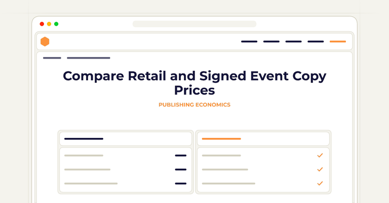 Compare Retail and Signed Event Copy Prices