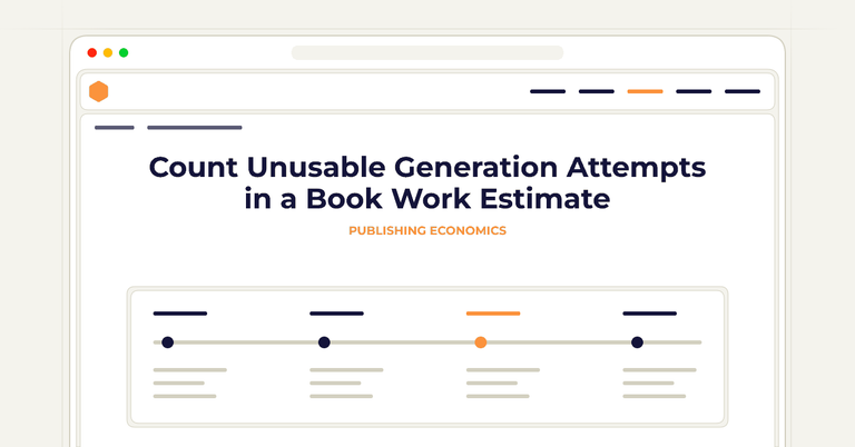 Count Unusable Generation Attempts in a Book Work Estimate