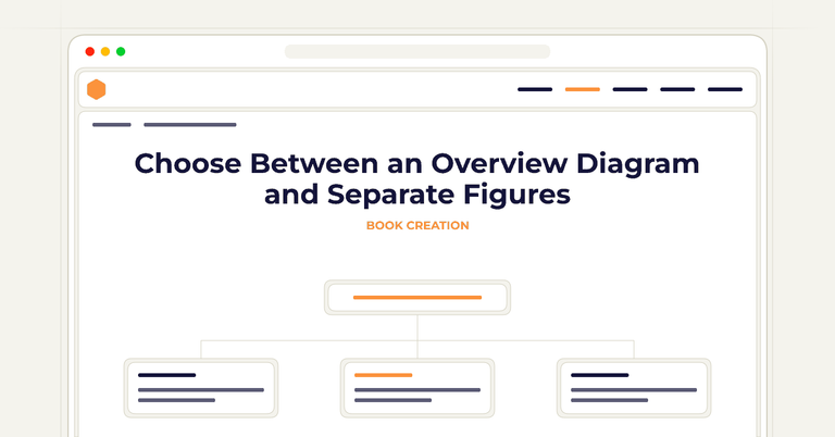 Choose Between an Overview Diagram and Separate Figures