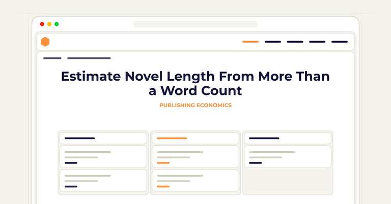 Estimate Novel Length From More Than a Word Count