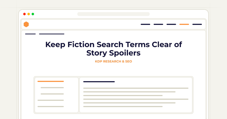 Keep Fiction Search Terms Clear of Story Spoilers