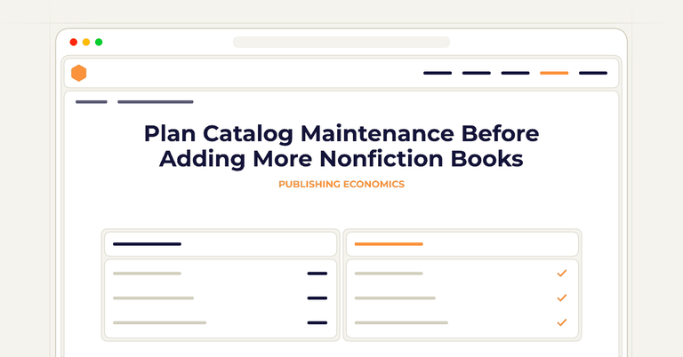 Plan Catalog Maintenance Before Adding More Nonfiction Books