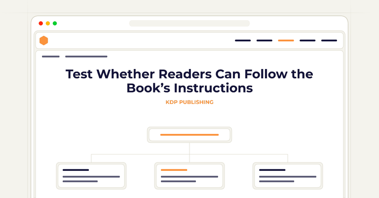 Test Whether Readers Can Follow the Book’s Instructions