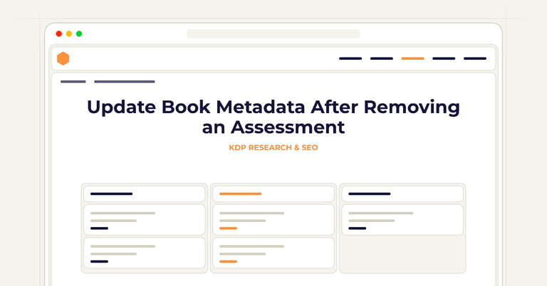 Update Book Metadata After Removing an Assessment